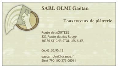 Logo SARL Olmi Gaetan Platrier