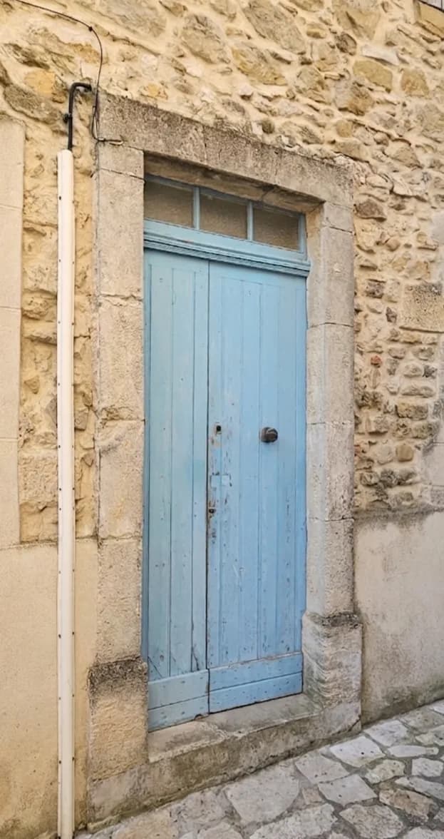 Avant travaux — MOUSSAC - Installation d'une porte d'entrée acier Beryl avec imposte