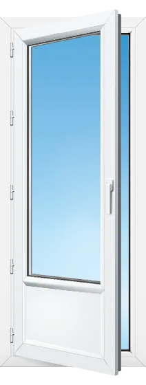 Porte-fenêtre 1 vantail PVC