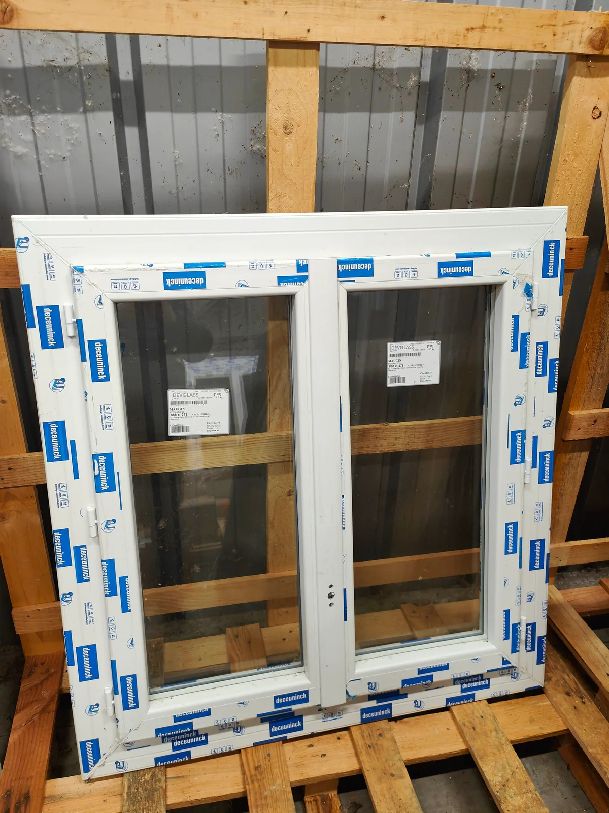 Fenêtre 2 vantaux PVC