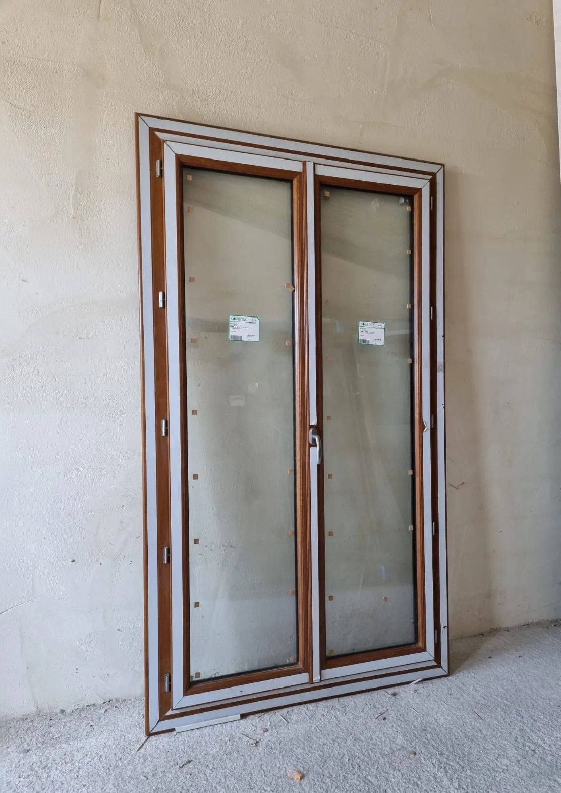 Porte-fenêtre 2 vantaux PVC