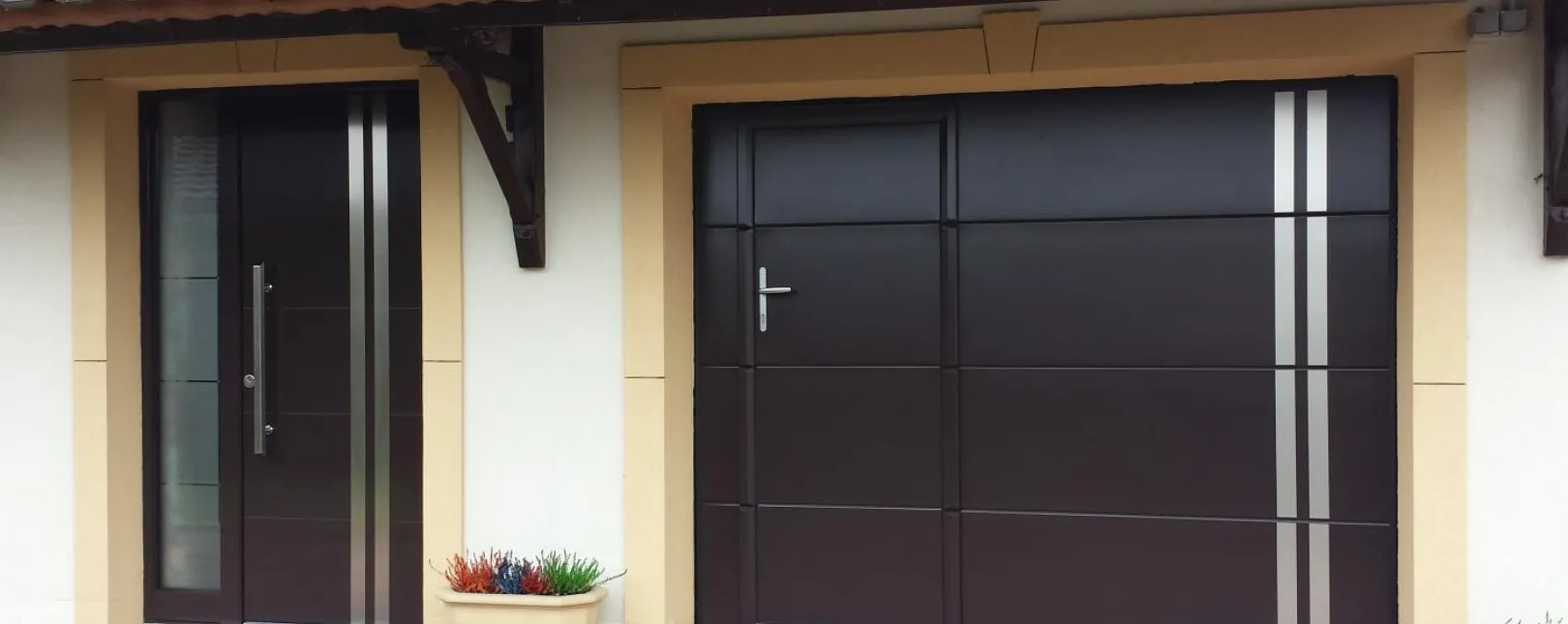 Portes entrée Aluminium