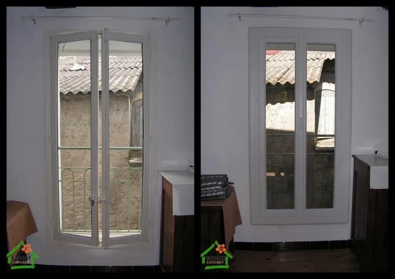 Brignon - 30190 - Pose de menuiseries PVC en rénovation - Photo 5