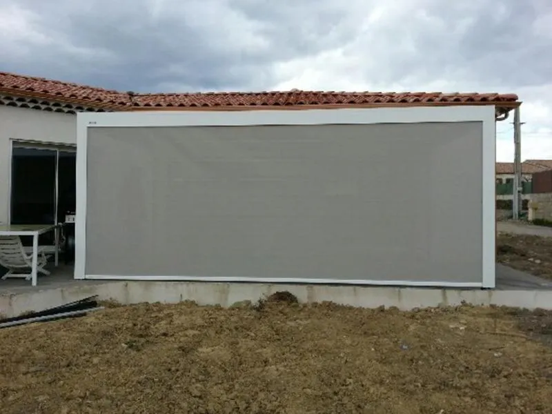 Boisset-et-Gaujac - 30140 - Pose d'une pergola bioclimatique - Photo 2