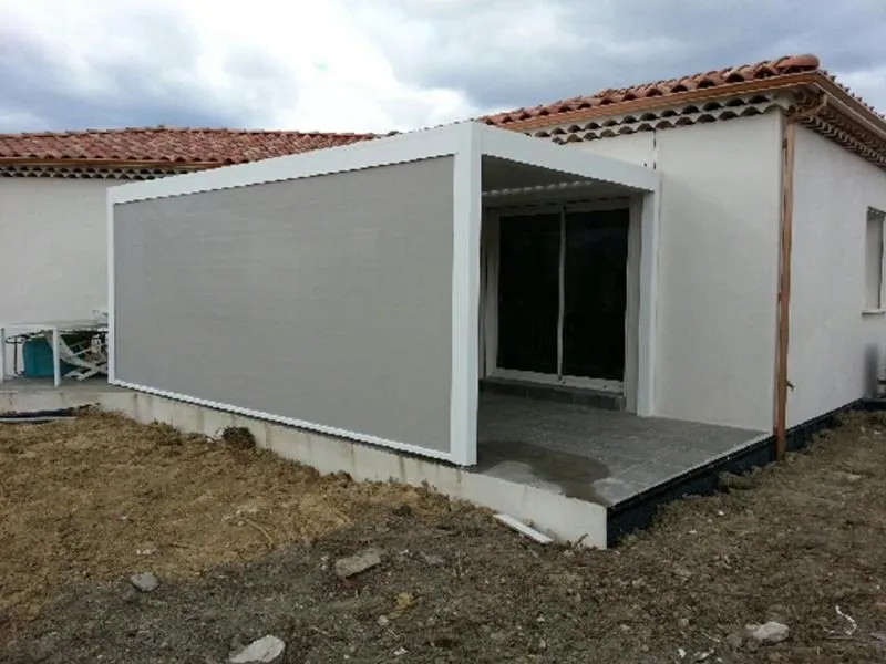 Boisset-et-Gaujac - 30140 - Pose d'une pergola bioclimatique - Photo 3