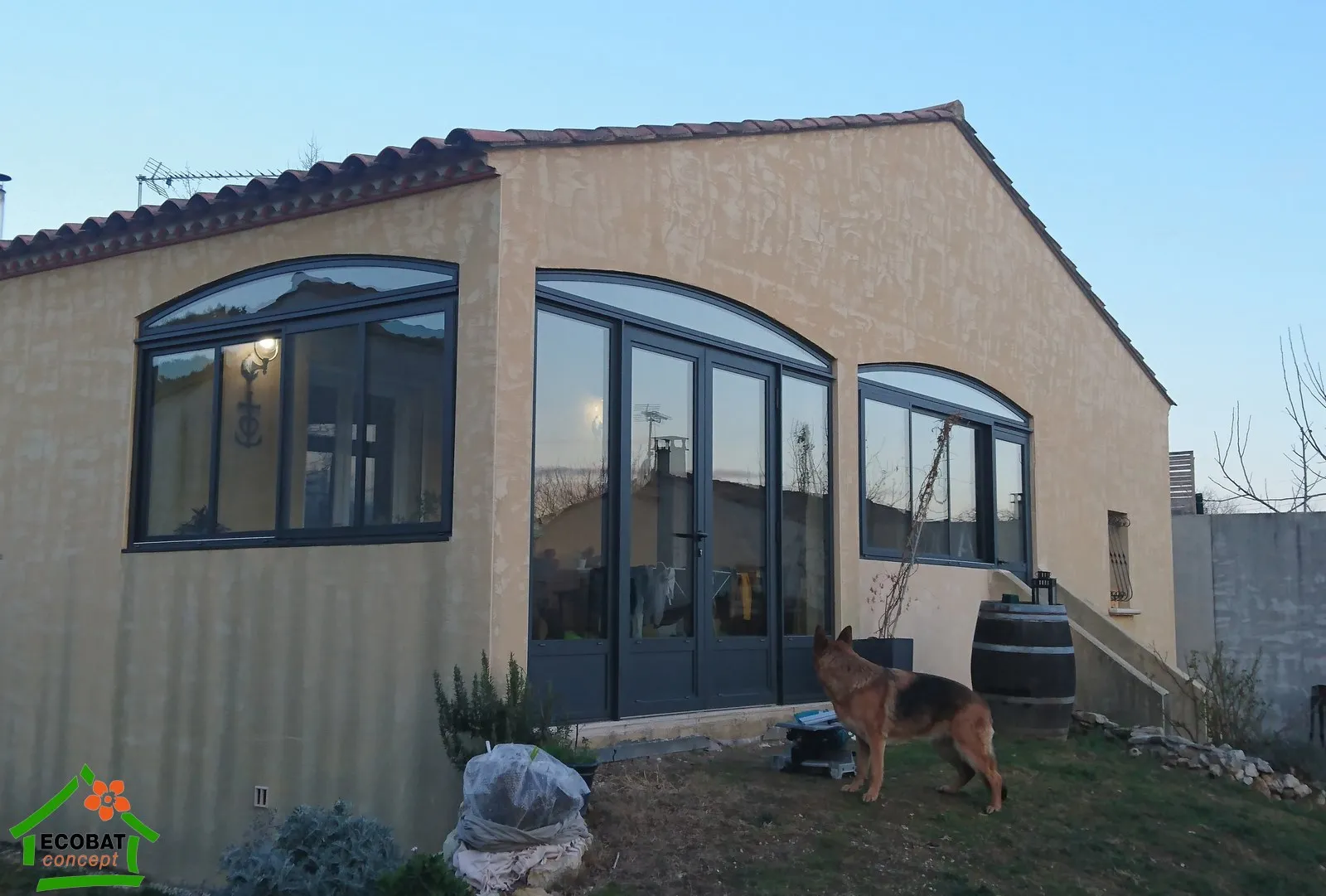 Fermeture de terrasse en aluminium sur mesure à Sauzet - Photo 6