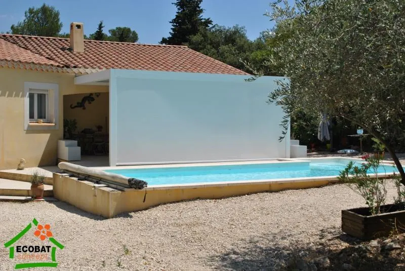 Pose d'une pergola bioclimatique à Nîmes (30000) — réalisation 3 - Photo 4