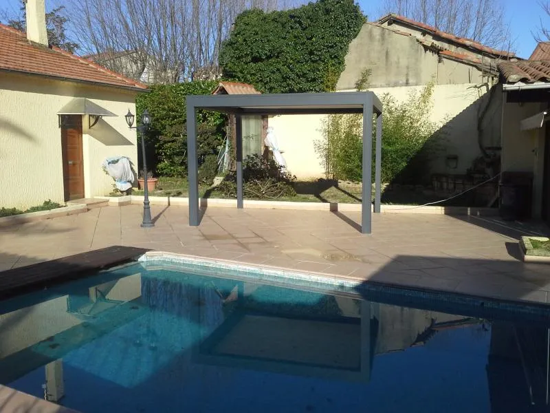 Salindres - 30340 - Pose d'une pergola bioclimatique - Photo 8