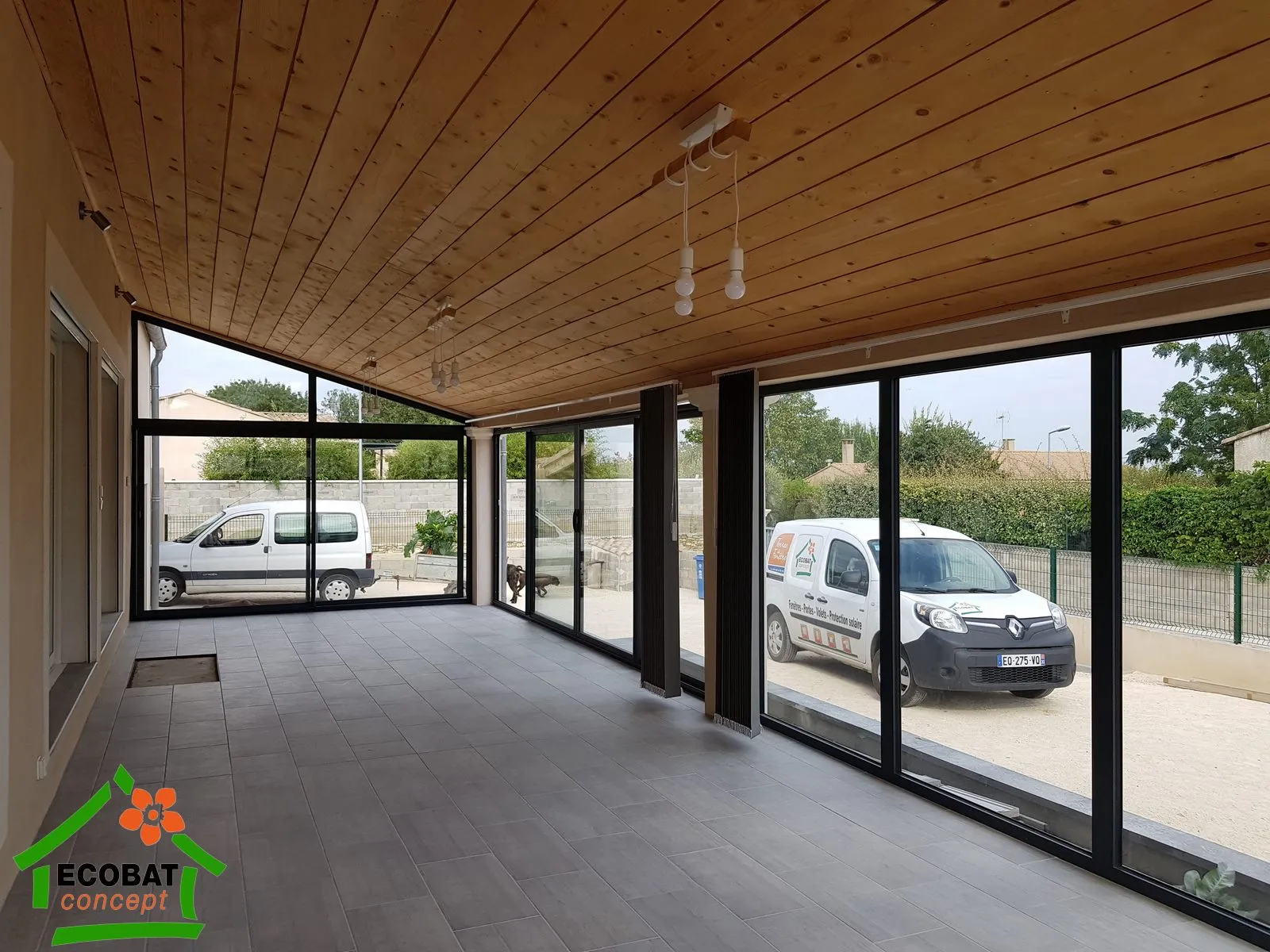 Réalisation d'une véranda terrasse aluminium à Saint-Bauzély - Photo 13