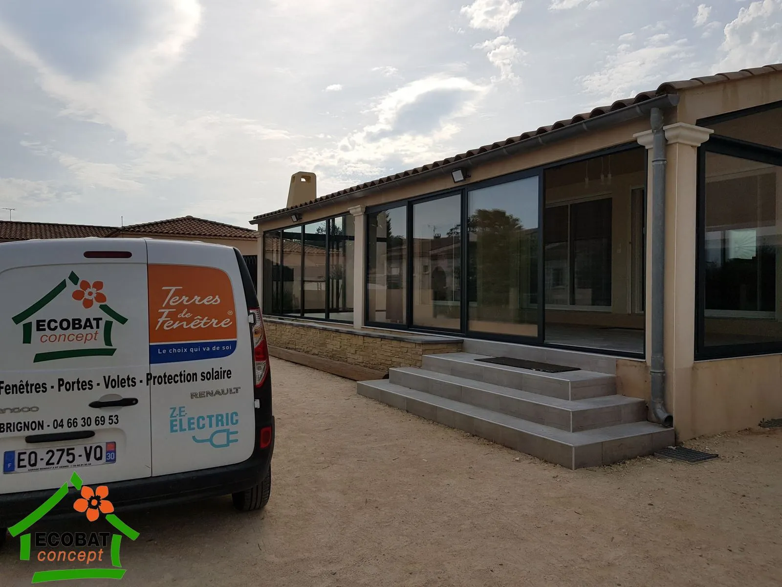 Réalisation d'une véranda terrasse aluminium à Saint-Bauzély - Photo 9