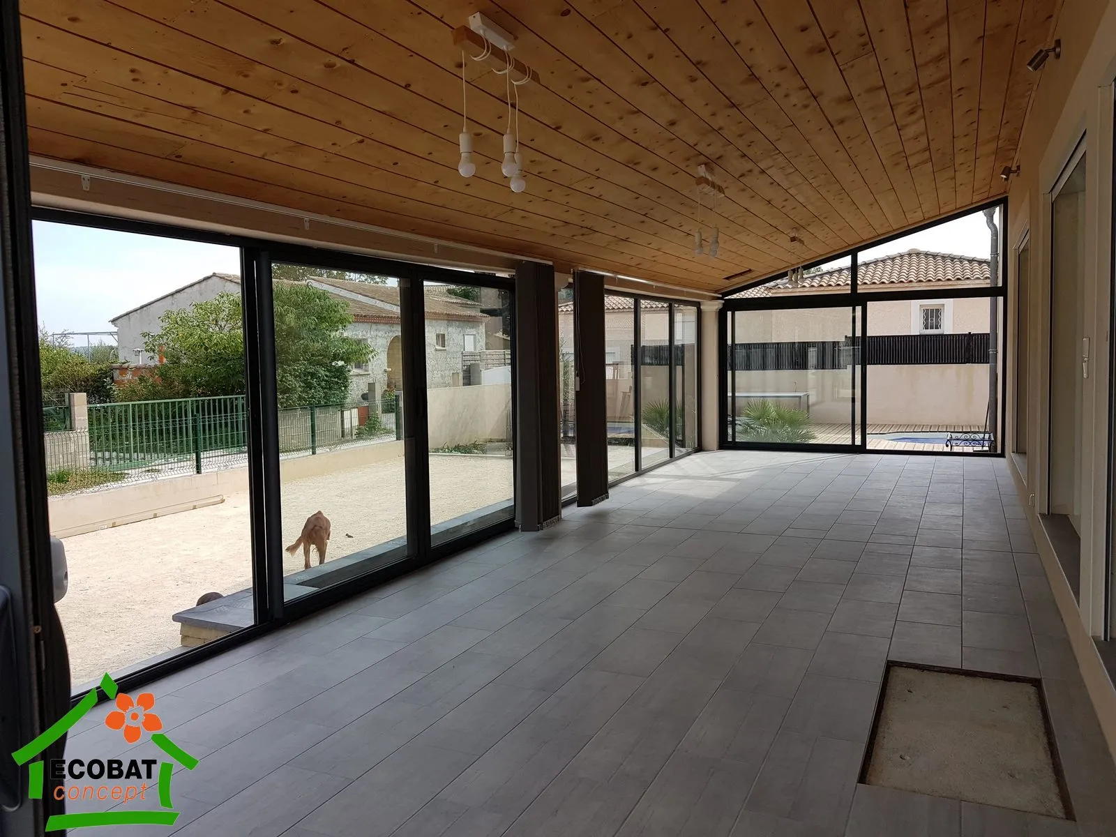 Réalisation d'une véranda terrasse aluminium à Saint-Bauzély - Photo 3
