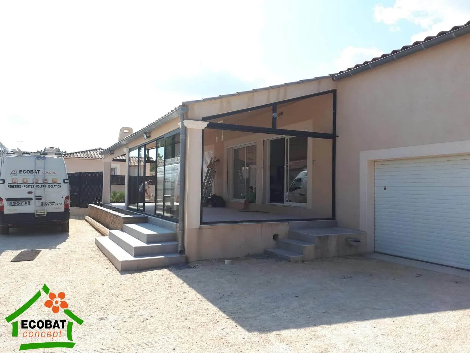 Réalisation d'une véranda terrasse aluminium à Saint-Bauzély - Photo 7