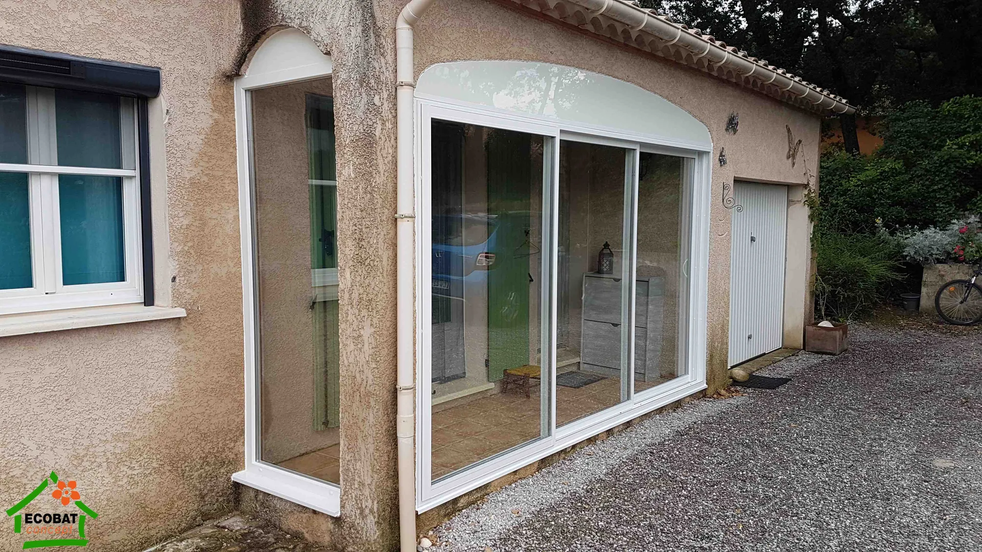 Fermeture de terrasse aluminium à Cruviers-Lascours - Photo 2